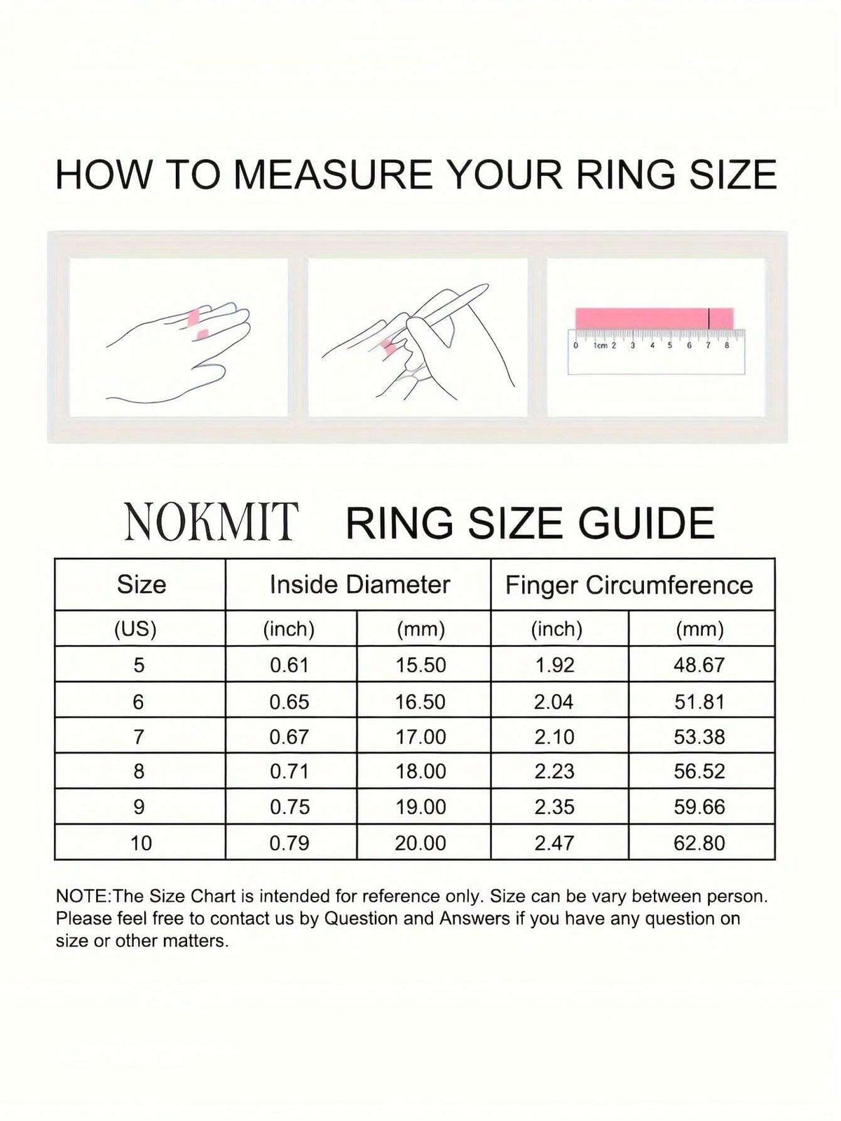 6-piece Maillard Ring Set