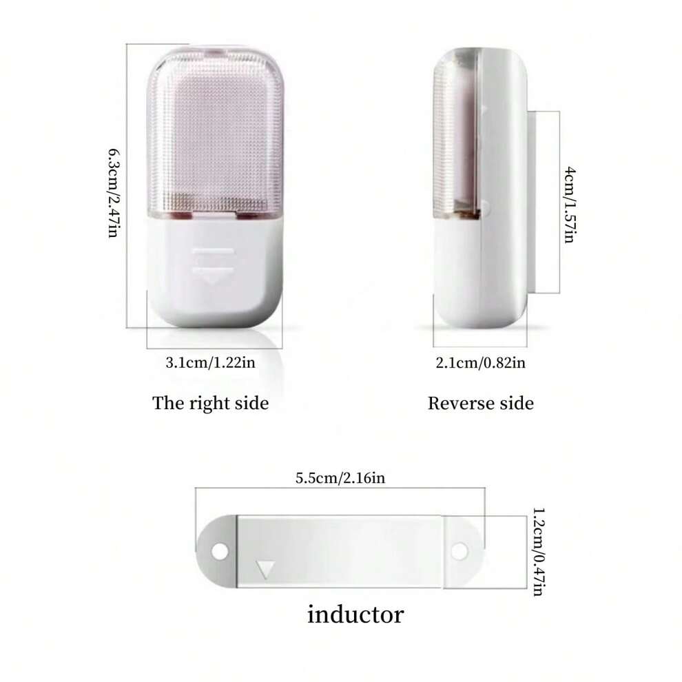 Creative LED Auto-Sensing Light, Switch Sensor Light, Night Door Opening Light, Magnetic Control Light, Cabinet Wardrobe Light, Trunk Opening & Closing Illumination Control Light, Magnetic Control Clo