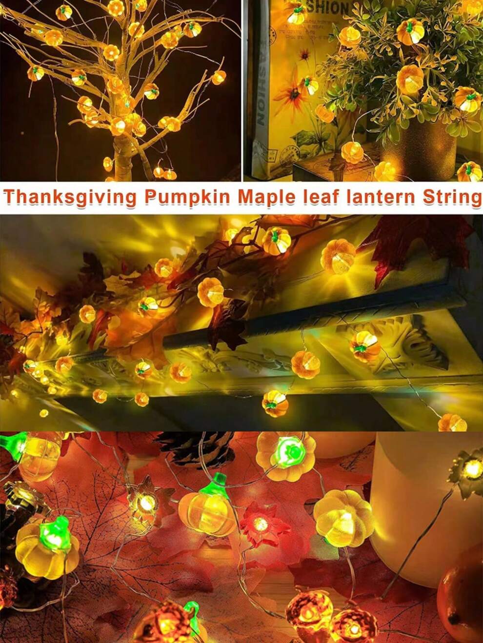 1pc Pumpkin Maple Leaf Turkey Battery Light ,Acorn Lamp,Thanksgiving Harvest Festival Light, Suitable For Friends, Family, Suitable For Holiday Dress Up