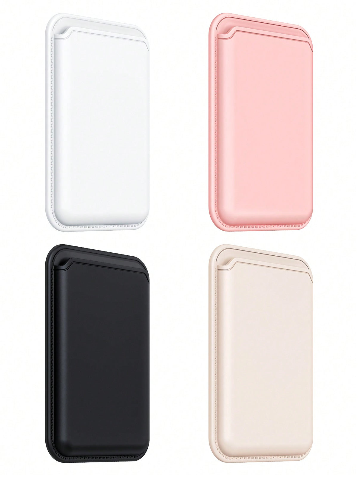 Liquid Silicone Magnetic Card Holder Magnetic Wallet Compatible With IPhone 15/14/13/12/11 Series