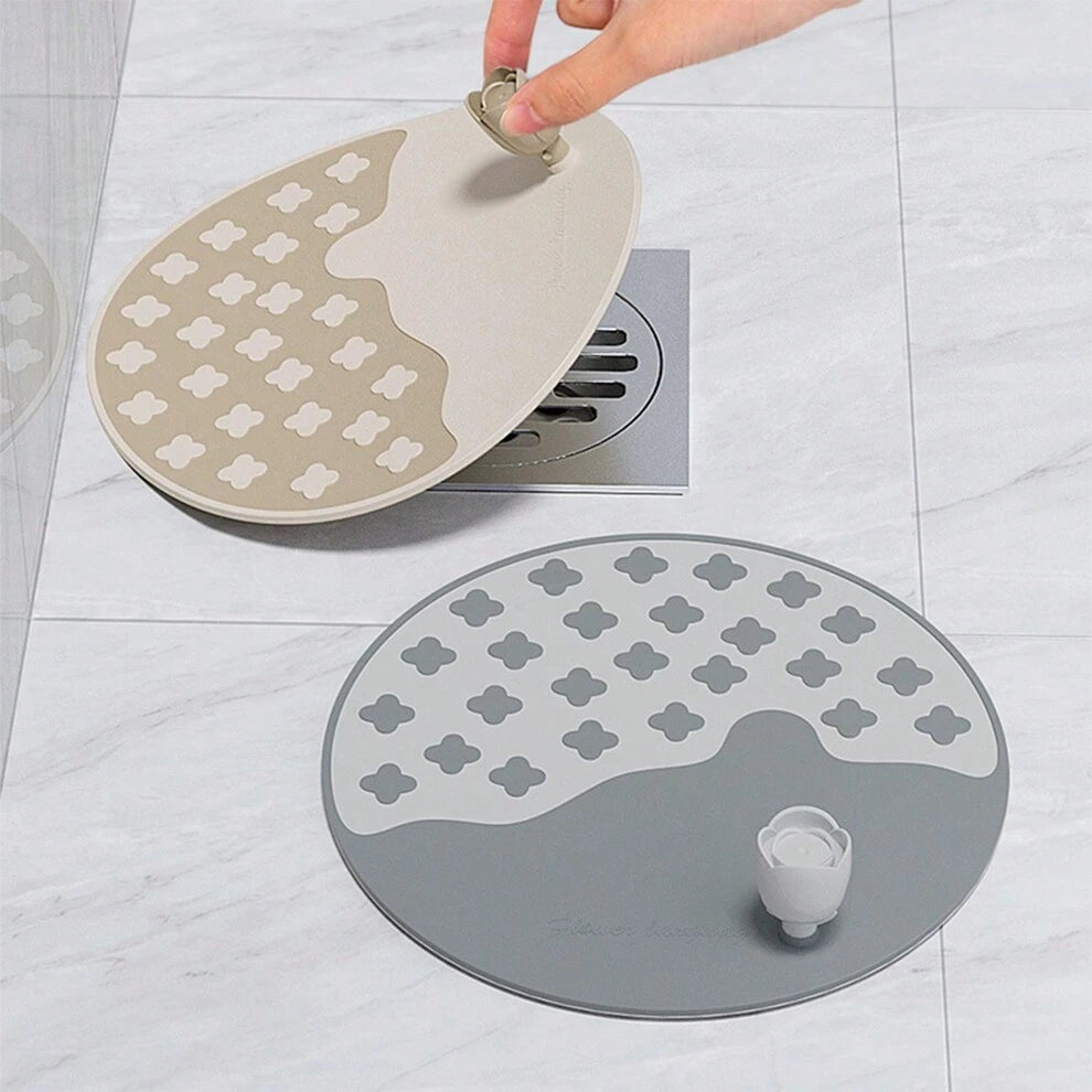 1pc Silicone Deodorant Floor Drain Seal Cover For Toilet With Anti-Odor And Anti-Backflow Function