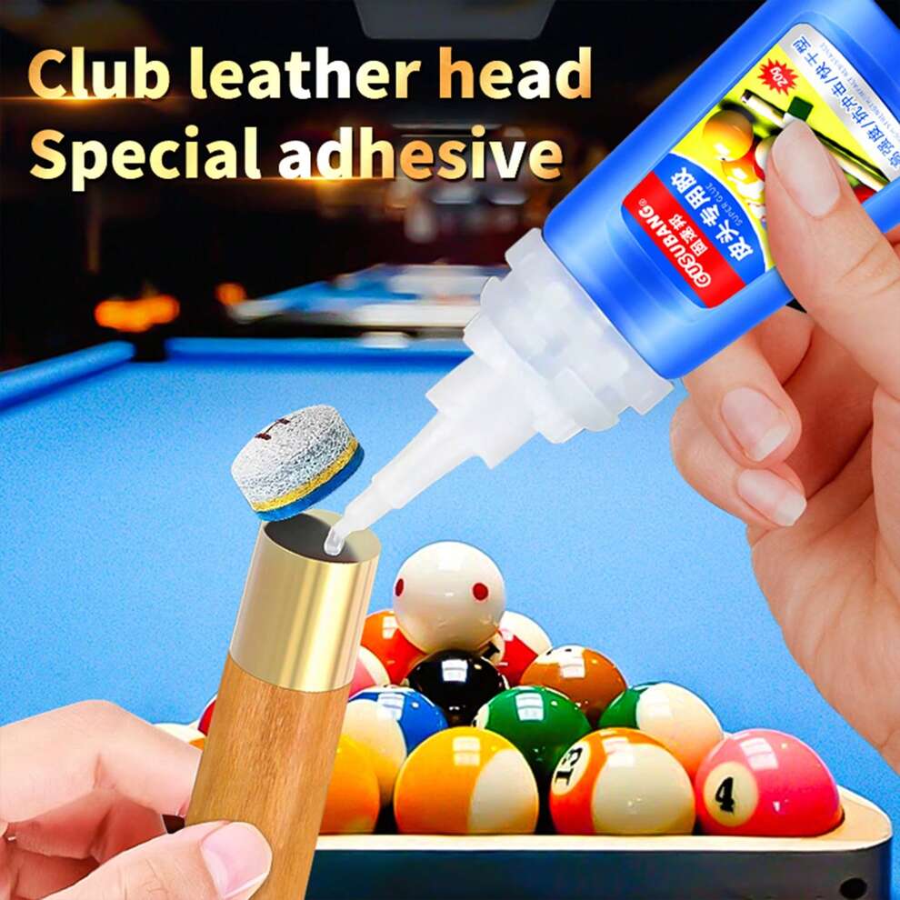 1pc Billiards Cue Stick Special 401 Glue, Strong Waterproof Adhesive For Metal And Wood Repair, Professional Snooker Accessories For Small/Medium/Large Sticks And Tips, Quick Drying