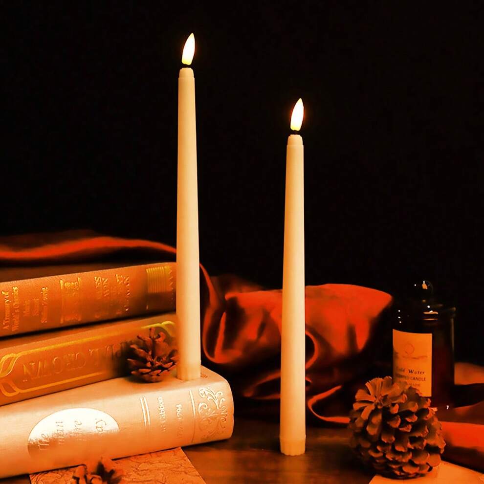 1pc Electronic Candle Light For Birthday/Party Decoration, Smokeless & Windproof Romantic Lighting