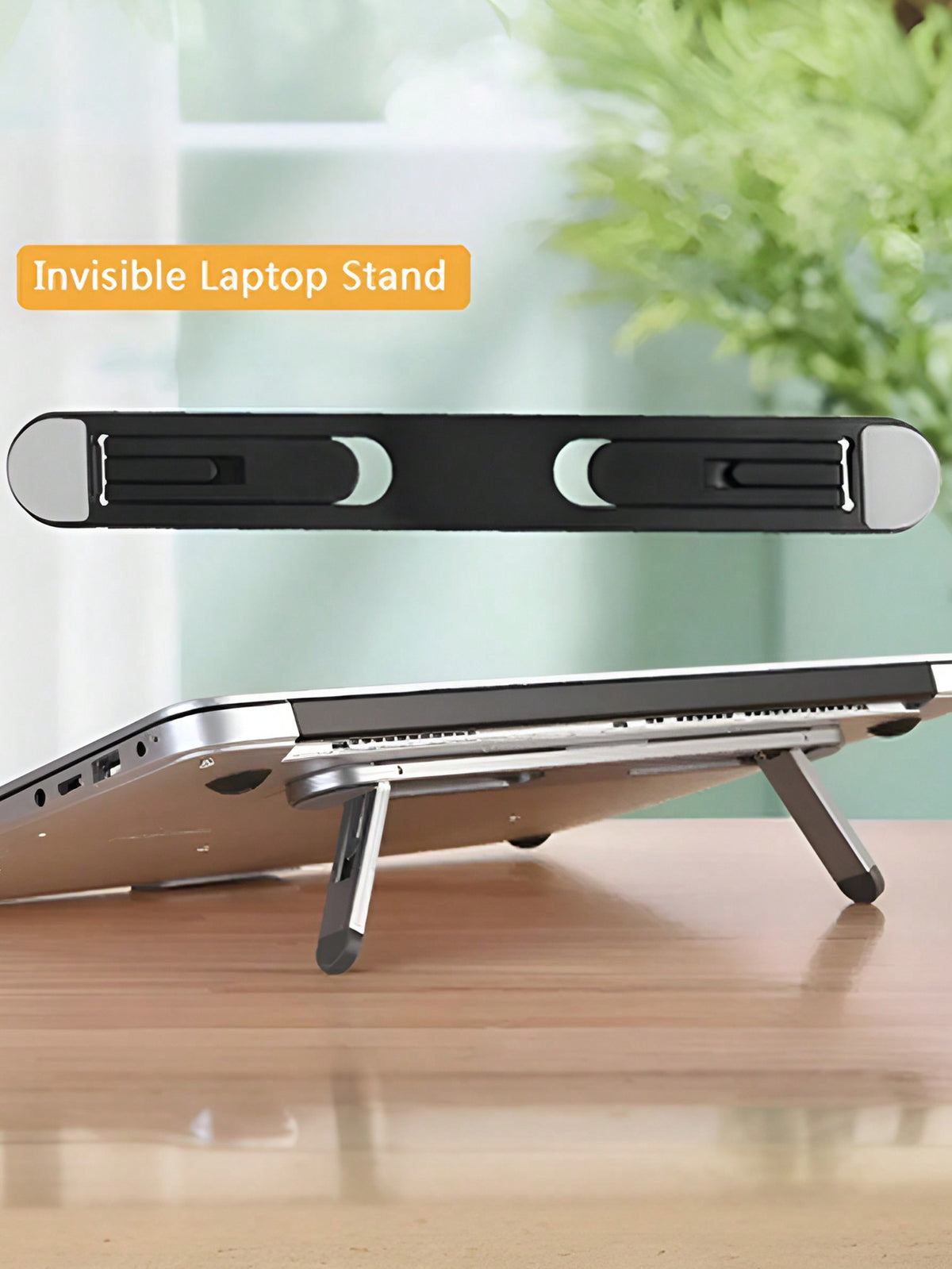 Upgrade Your Laptop Setup With This Portable, Foldable, Adjustable Office Laptop Stand!