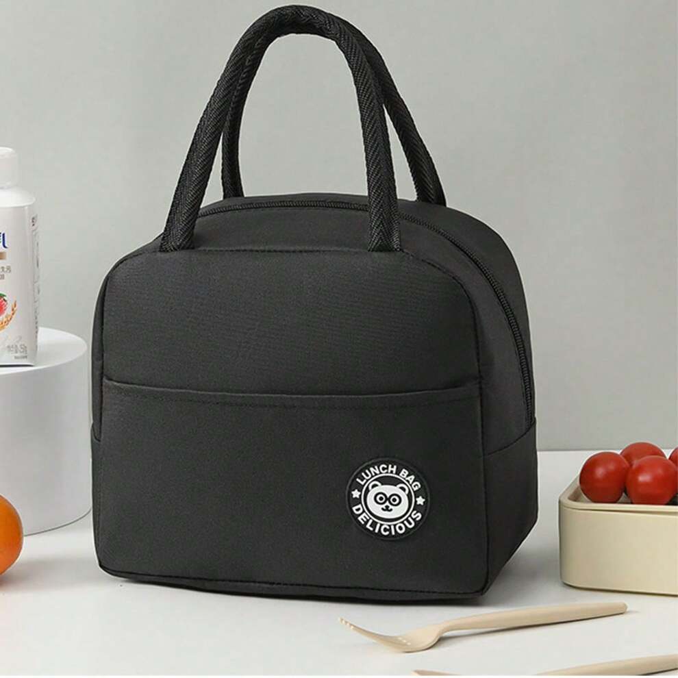 Thermal Insulated Lunch Bag Keeps Your Food Fresh And Warm For Several Hours, Suitable For School, Work, And Travel, Durable And Fashionable Design