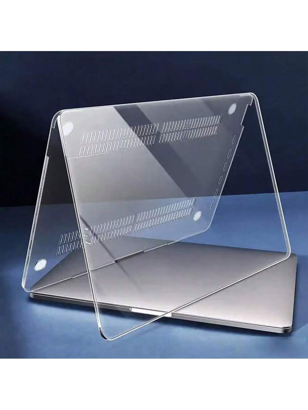 1pc Slim Transparent Protective Case Compatible With Apple Laptop Air Pro 13.3" 13.6" 14.2" 15.3" 16.2" Inch, Lightweight