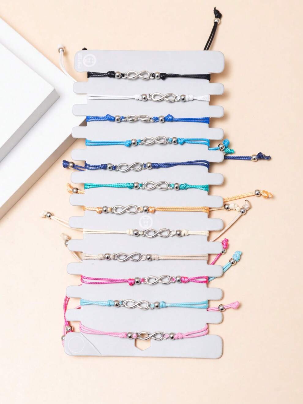 12pcs Infinity Decor Bracelet