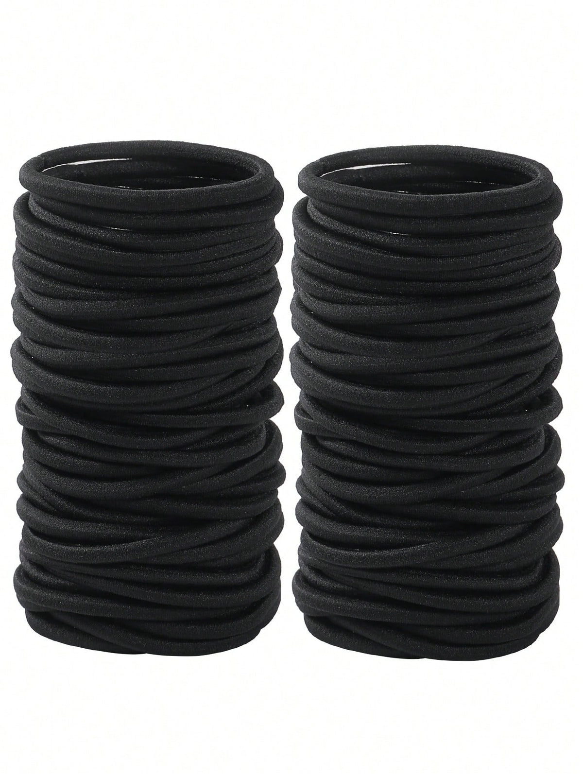 20/30/50/100/200pcs Black Hair Ties For Thick And Curly Hair Ponytail Holders Hair Elastic Band For Women Or Men  Suitable For Daily Life Hair, Tie Hair, Christmas Make-Up, Bride Make-Up, Outdoor Hair