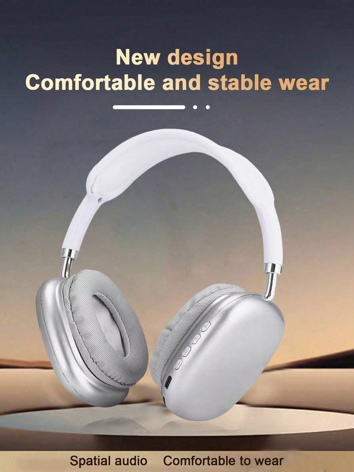 Wireless Earphones, HIFI Stereo Wireless 5.3 Earphones, Low Latency For Gaming, Supports Bluetooth, TF Card, 3.5mm Jack. Compatible With IOS, Android, Tablets