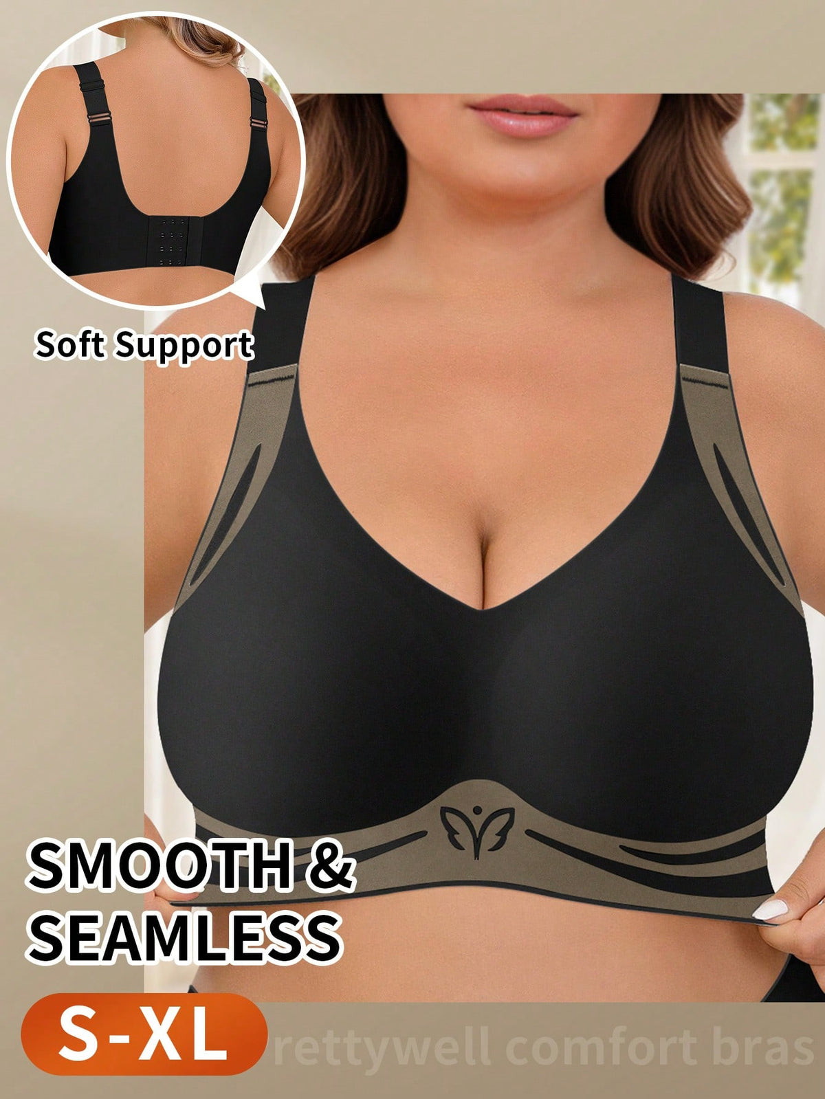 Women's Everyday Underwear, Supportive And Comfortable Bra